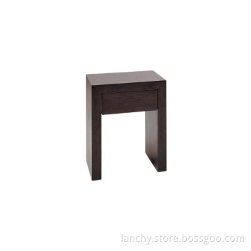 Wooden Night Table with Oak Veneer (BD-CTG-M1)